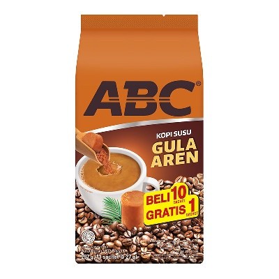 

ABC Kopi Susu Gula Aren 11 x 27 g