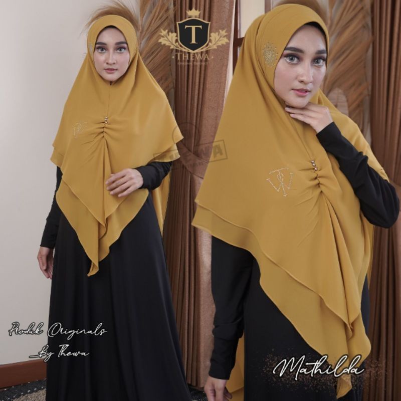 Thewa////Khimar Mathilda Ori Thewa