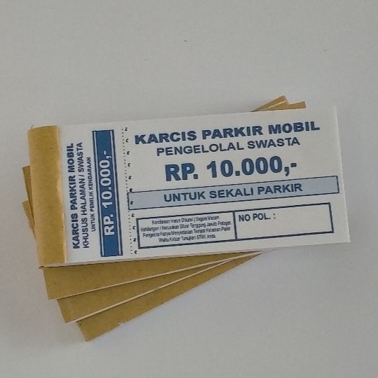 

Cetak Karcis Parkir Motor Mobil Banyak Pilihan