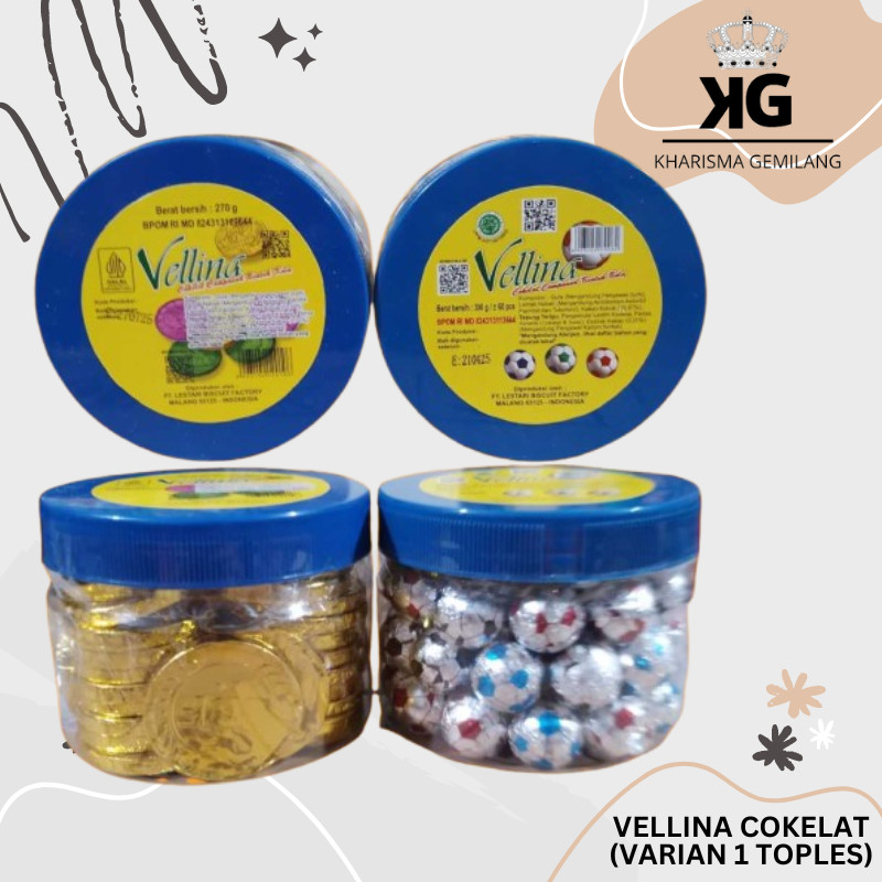 

KG - VELLINA BALL & COIN (Varian 1 Toples) Coklat Cokelat Coin Dan Bola Murah Enak Anak Dewasa