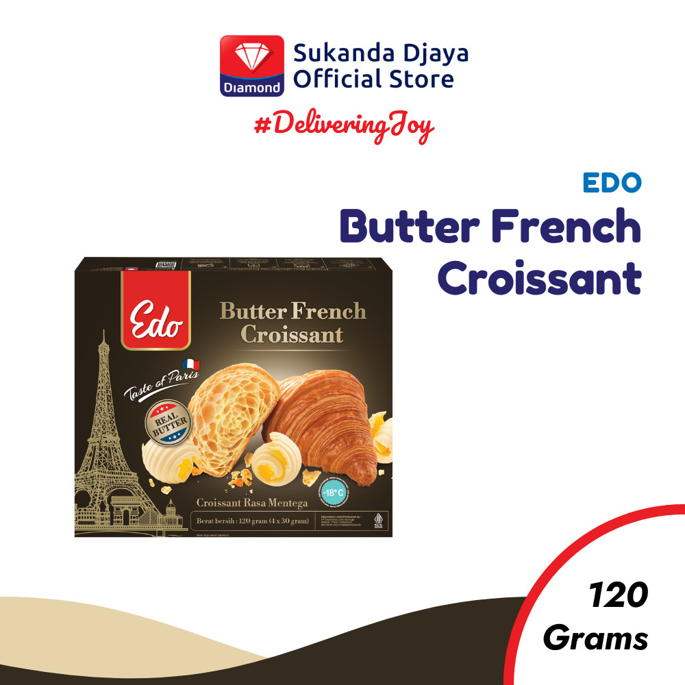 

Edo Butter French Croissant 120 gr