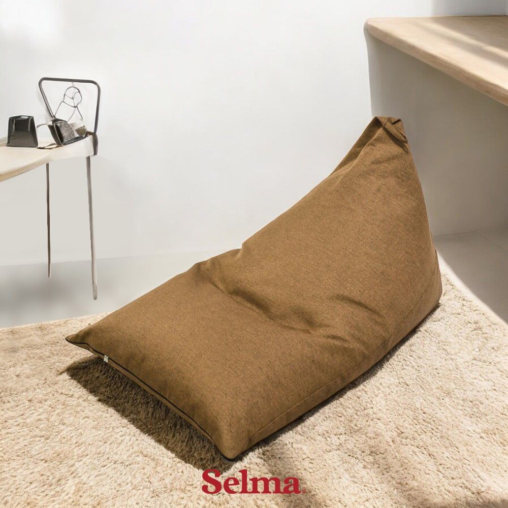 Selma Ukuran M Greyson Bean Bag - Cokelat Bean Bag Kursi Santai Bantal Duduk Sofa Mini Pouf