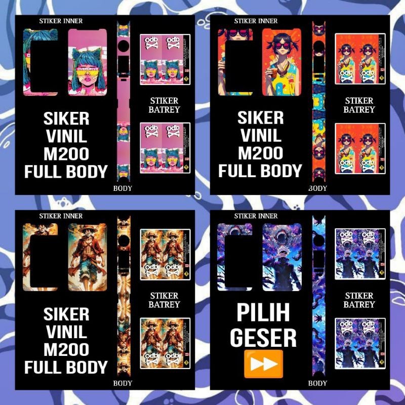 

PROMO stiker vnil laminasi full body m200