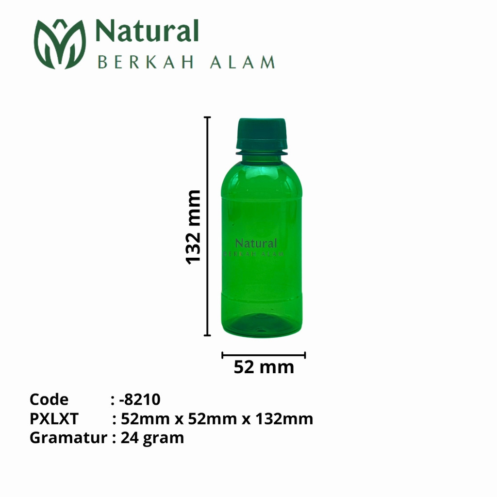 Botol Plastik 200 Ml Sanno Pocari Hijau Trans Tutup Sanno / Tutup Pocari /  Botol Plastik / Botol  /
