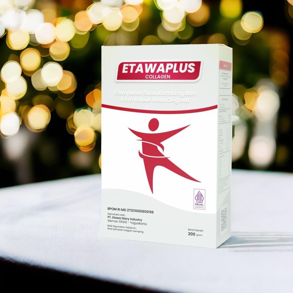 

Etawaplus Collagen - Susu Kambing Etawa dan Kolagen Untuk Tulang sendi , Mencegah Penuaan Dini , Mengencangkan Kulit , Asam urat & Regenerasi Sel - 1 Box