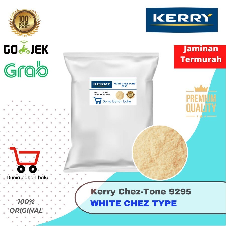 

KEJU BUBUK KERRY CHEZTONE 9295 PREMIUM WHITE CHEESE POWDER 500 g / 1 Kg | 100% ASLI | Repack Alufoil