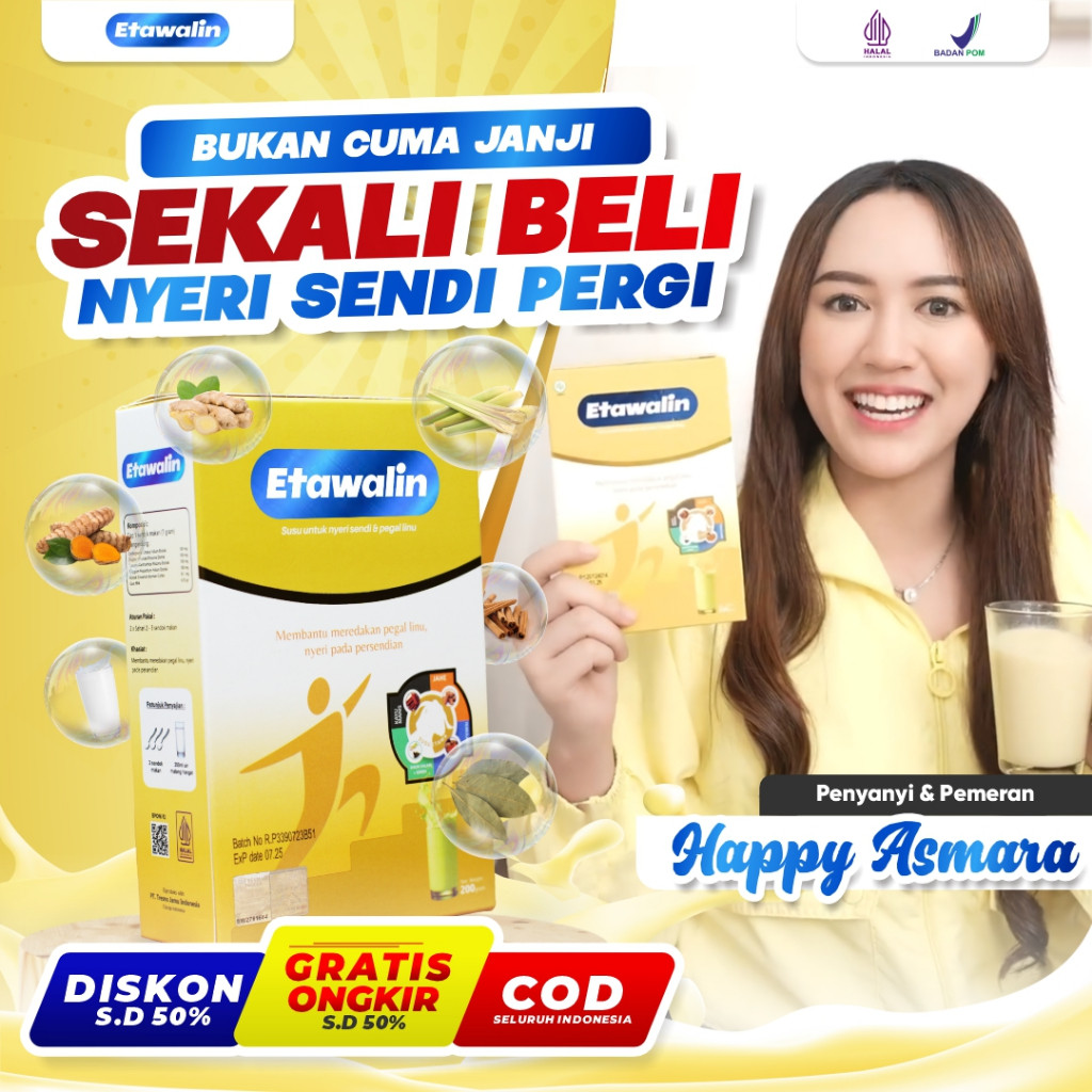 

Susu Etawalin Atasi Nyeri Sendi Paket 1 Box