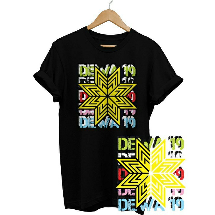 KAOS DEWA 19 BAJU DEWA 19 LOGO WARNA WARNI - dewa 19 - baladewa