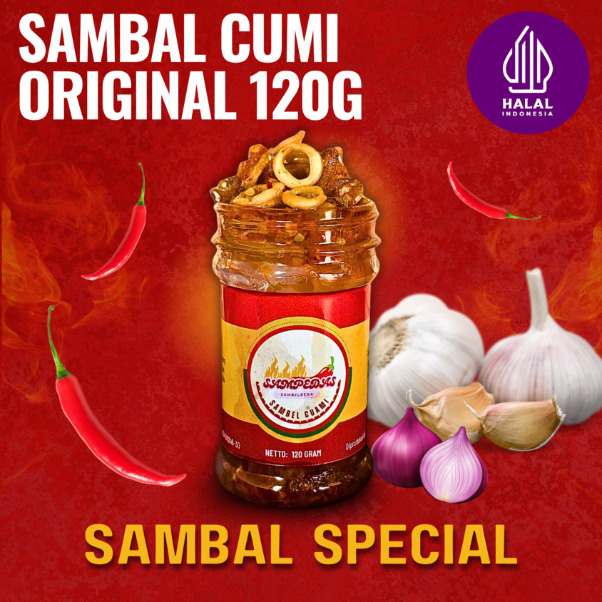

Sampedas - Sambal Cumi Pedas - Sambal Spesial - Cumi Pedas - Sambal Cumi Murah