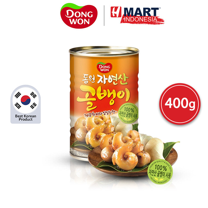 

DONGWON Bai Top Shell - Daging Keong Dalam Bumbu Kecap Korea 400g