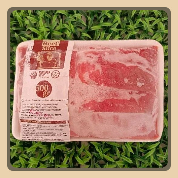 

Low Fat Beef Slice (Tanpa Lemak) - Berat 500 Gr