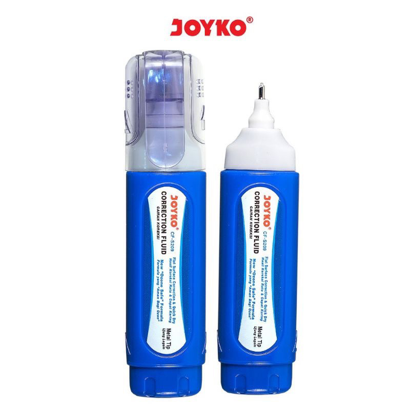 

(acc ptk) JOYKO Correction Fluid CF-S225 & S209 / Tip Ex Jokyo S225 & S209 / Tipe X Correction Joyko S225 & S209 (PCS) / Stipo Joyko / Tip Ex Joyko / Correction Tape / Correction Fluid Joyko S225 & S209