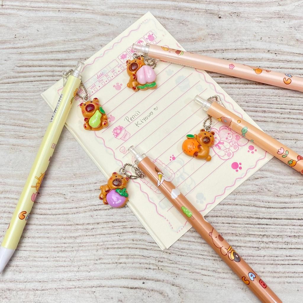 

Ready Pensil Cetek Gantungan Resin Capybara PC-1914 Alat Tulis Termurah Motif Terbaru dan Unik Bisa COD Bisa Grosiran