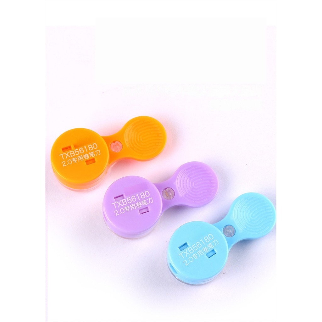 

Mini 2mm Leads Sharpener Portable Sharpener With Magnifying Glass Sharpening Tool Pointer Pencil Sharpener Color Random