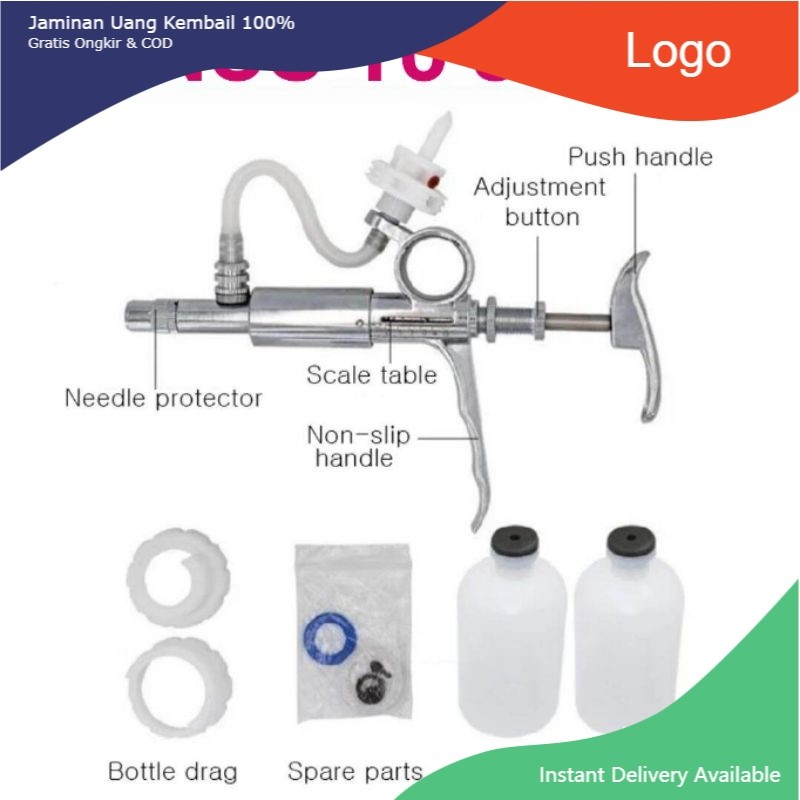 suntikan ayam otomatis injeksi vaksin peternakan ayam puyuh broiler petelur - bisa grosir