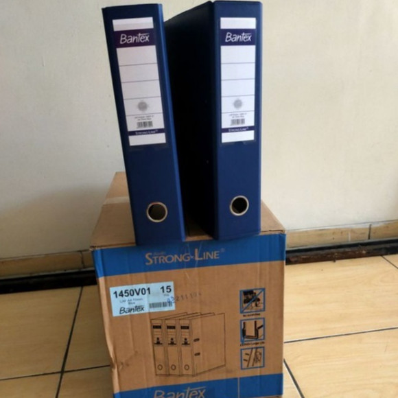 

New Ordner Bantex A4 1450 7 Cm - 1 Dus Isi 15 PcsPremium