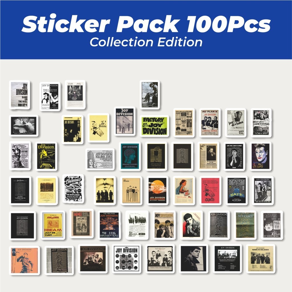 

Hot Stiker Vintage Poster Division Joy Happy Lucu Anti Air Stikers Berperekat Waterproof Sticker Decal Buat Motor Helm Buku Journal Koper Casing HP Laptop Botol Minum