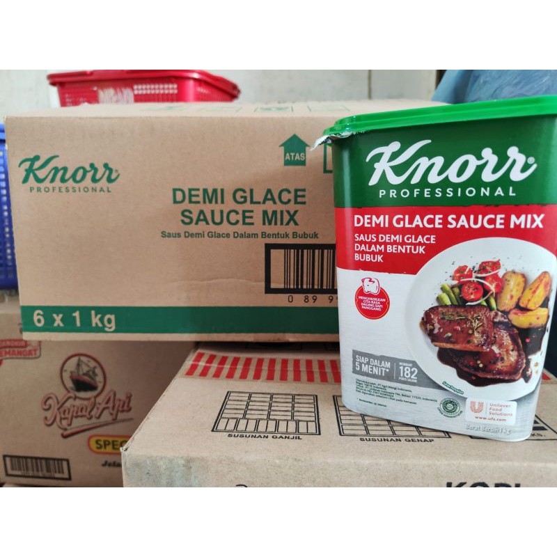 

NEW SALE SAUS DEMIGLACE / KNORR DEMI GLACE SAUCE MIX 1KG PER DUS ISI 6