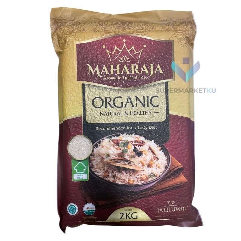 

Jatiluwih MAHARAJA Beras Basmati Beraroma | Aromatic Basmati Rice 2Kg
