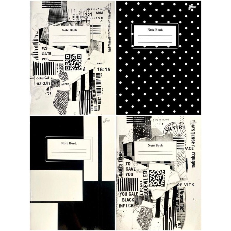 

KlikIniAja BUKU TULIS BOXY 42 LEMBAR XPULP HITAM PUTIH [10 BUKU]