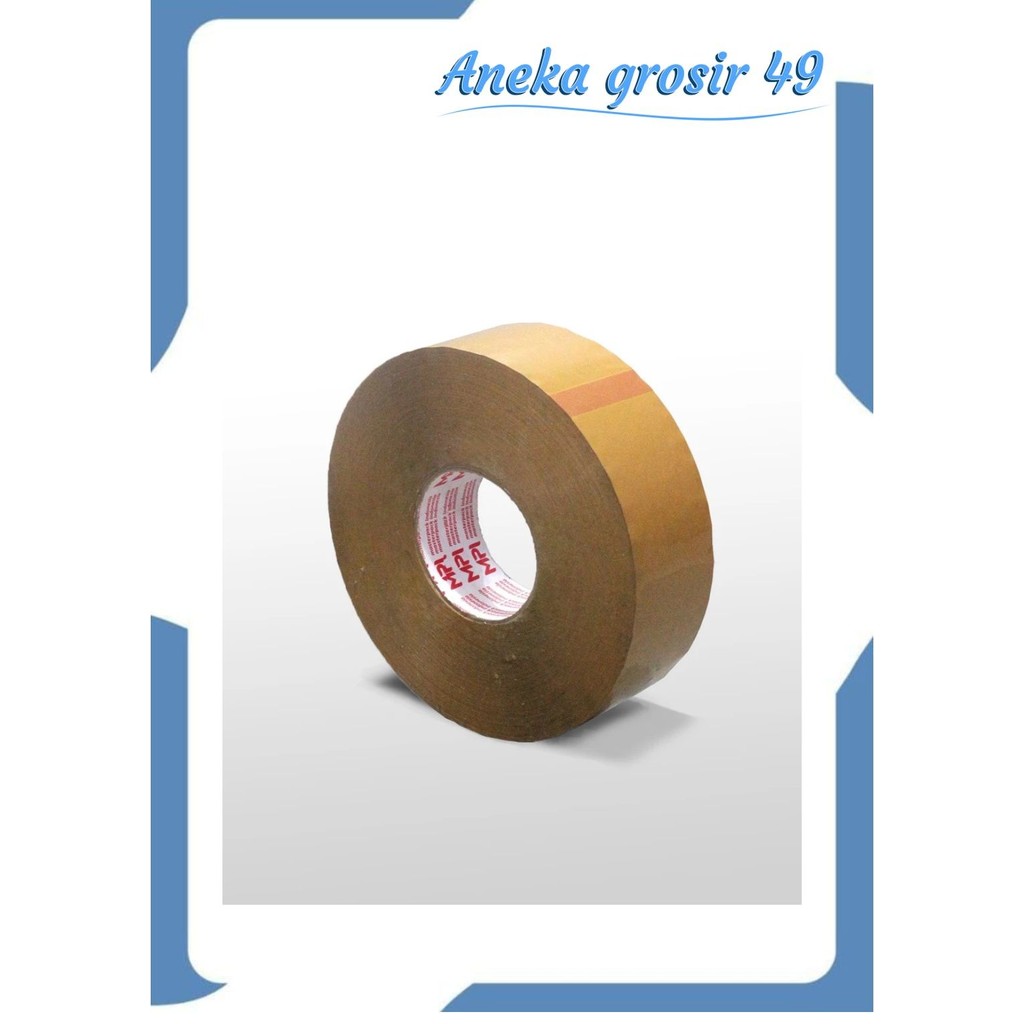 

SAG Lakban Bening - Lakban Cokelat 45 mm x 500 Yard Master Pack Indonesia