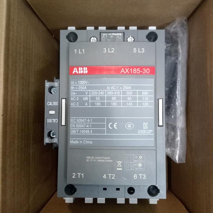 contaktor abb AX185-30-11-80 -220 v