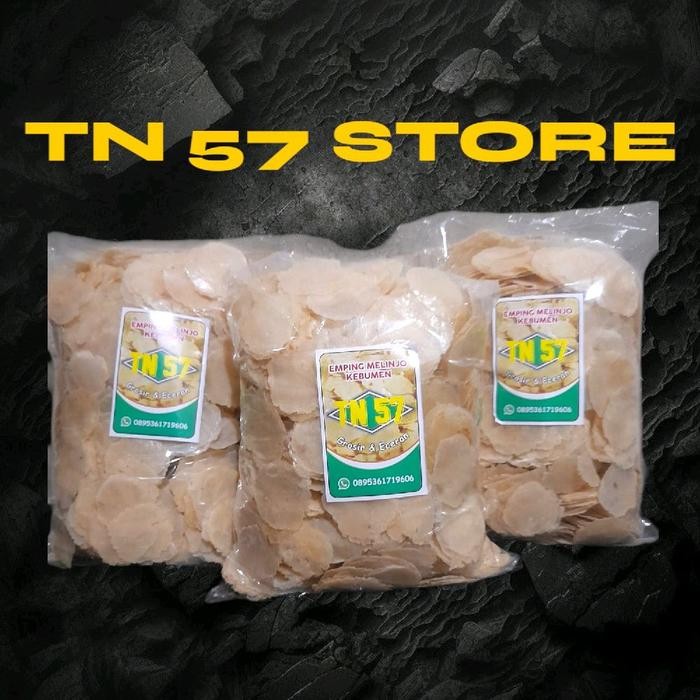 

1KG Emping Melinjo Kebumen FULL KERING Cemilan Keripik Snack keripik pisang - kecil