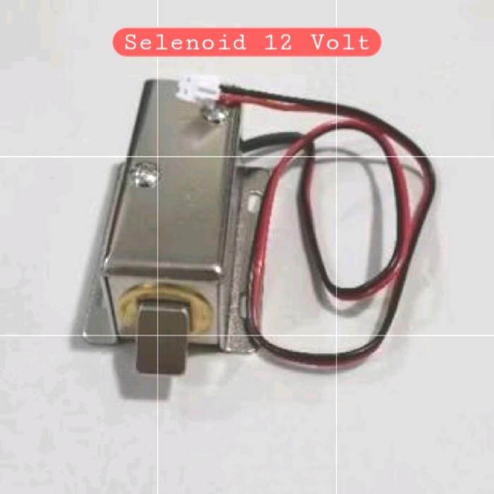 

Selenoid Lock 12V 24V | Kunci Electronik Otomatis Salenoid 12V 24V - 12 Volt