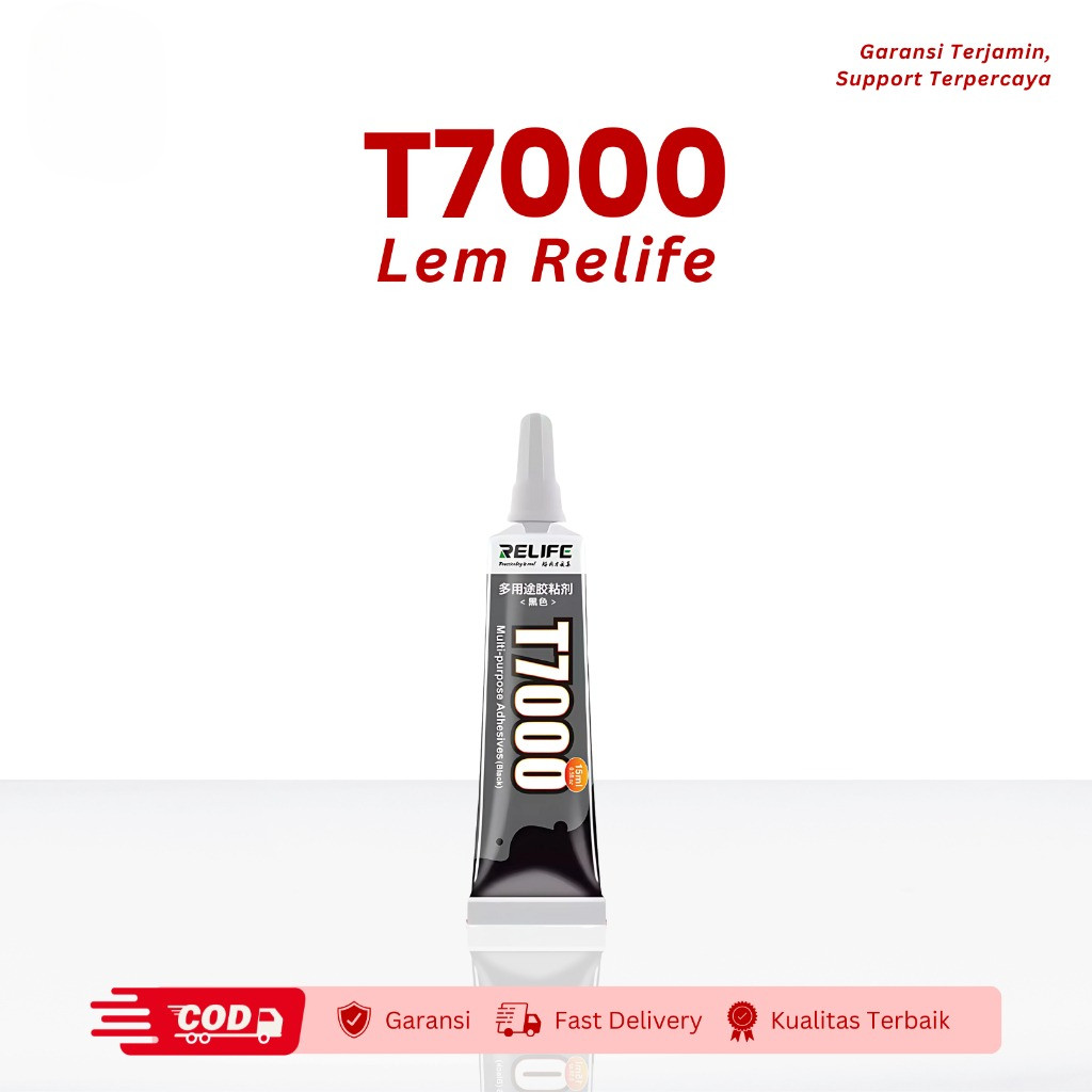 

Lem LCD Relife T7000 Hitam: Perekat Multiguna untuk Perbaikan Gadget & Lainnya
