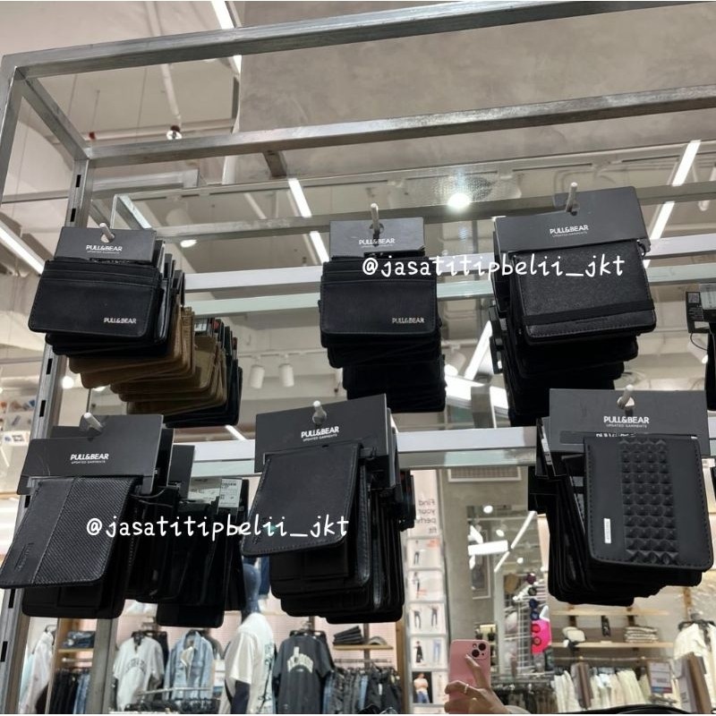 Special Price Pull&Bear Dompet Cowok Dompet Lipat Fashion Pria P&B Man