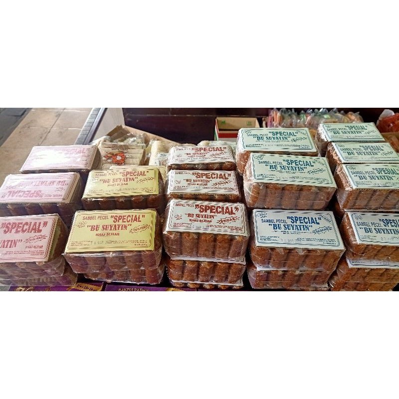 

H FJM-02 SAMBEL PECEL "SPECIAL" BU SUYATIN KHAS BLITAR 700GR KIRIM EXP TERBARU ___