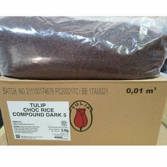 

[PROMO EXP TERBARU] Meises Tulip Dark Choco Rice 1kg Meses Bergaransi Terlaris