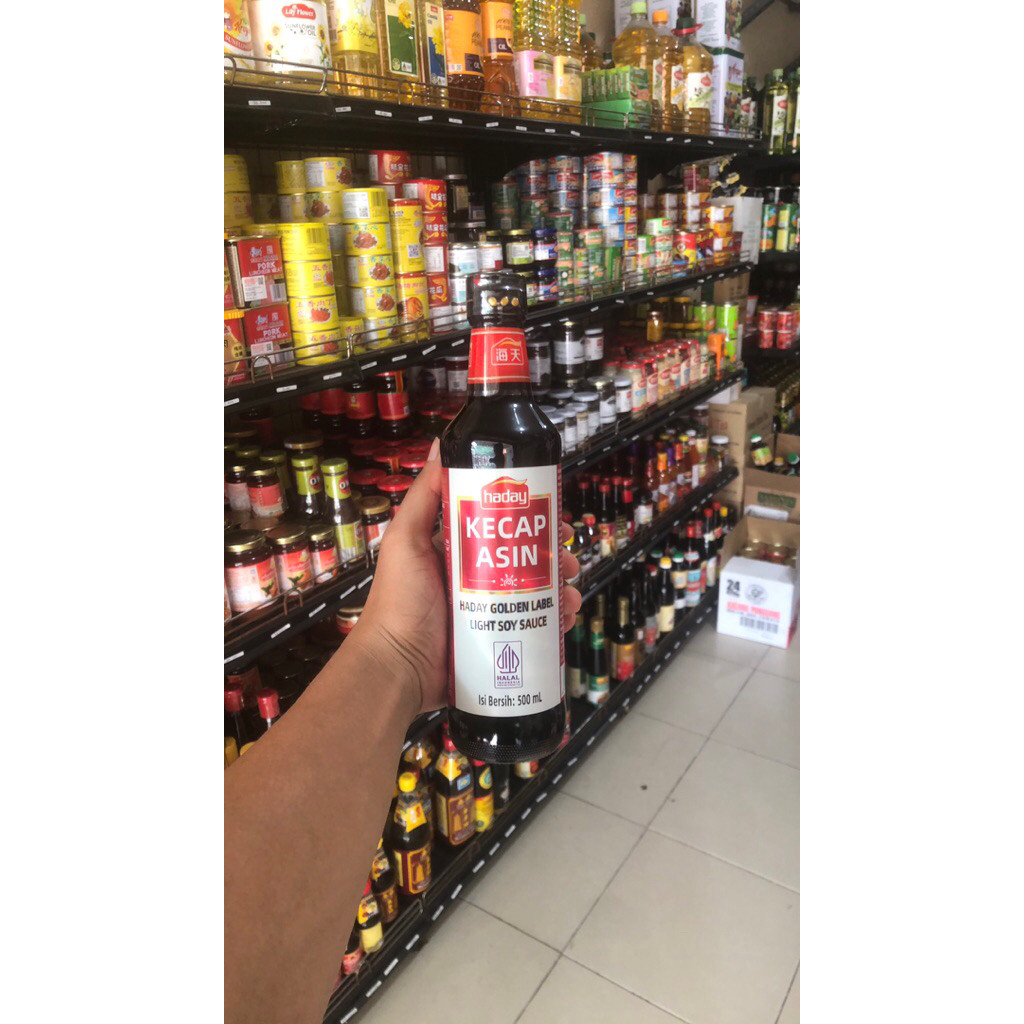 

Haday Kecap Asin / Haday Golden Label Light Soy Sauce 500mL