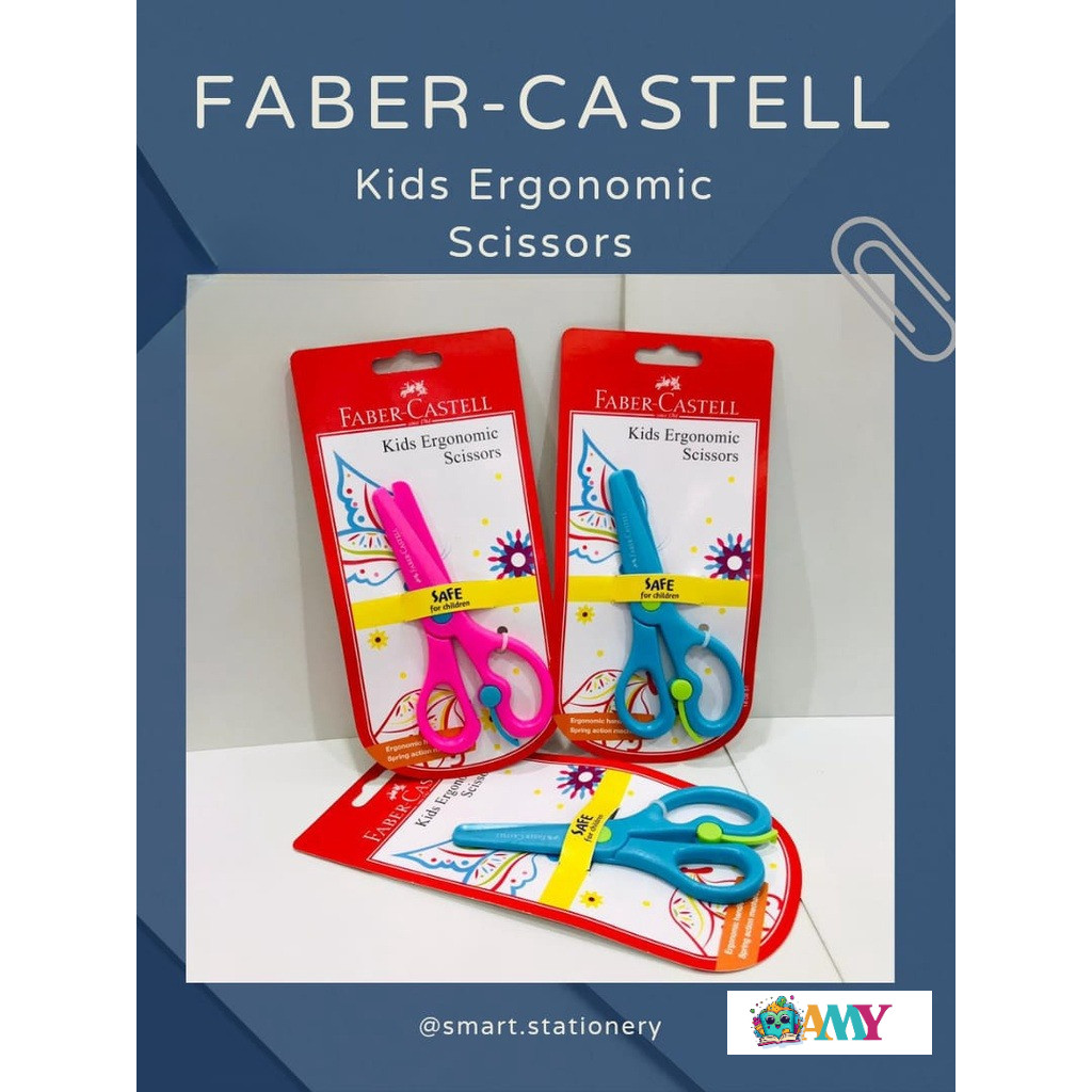 

FABER-CASTELL KIDS ERGONOMIC SCISSORS AMY STASIONARY
