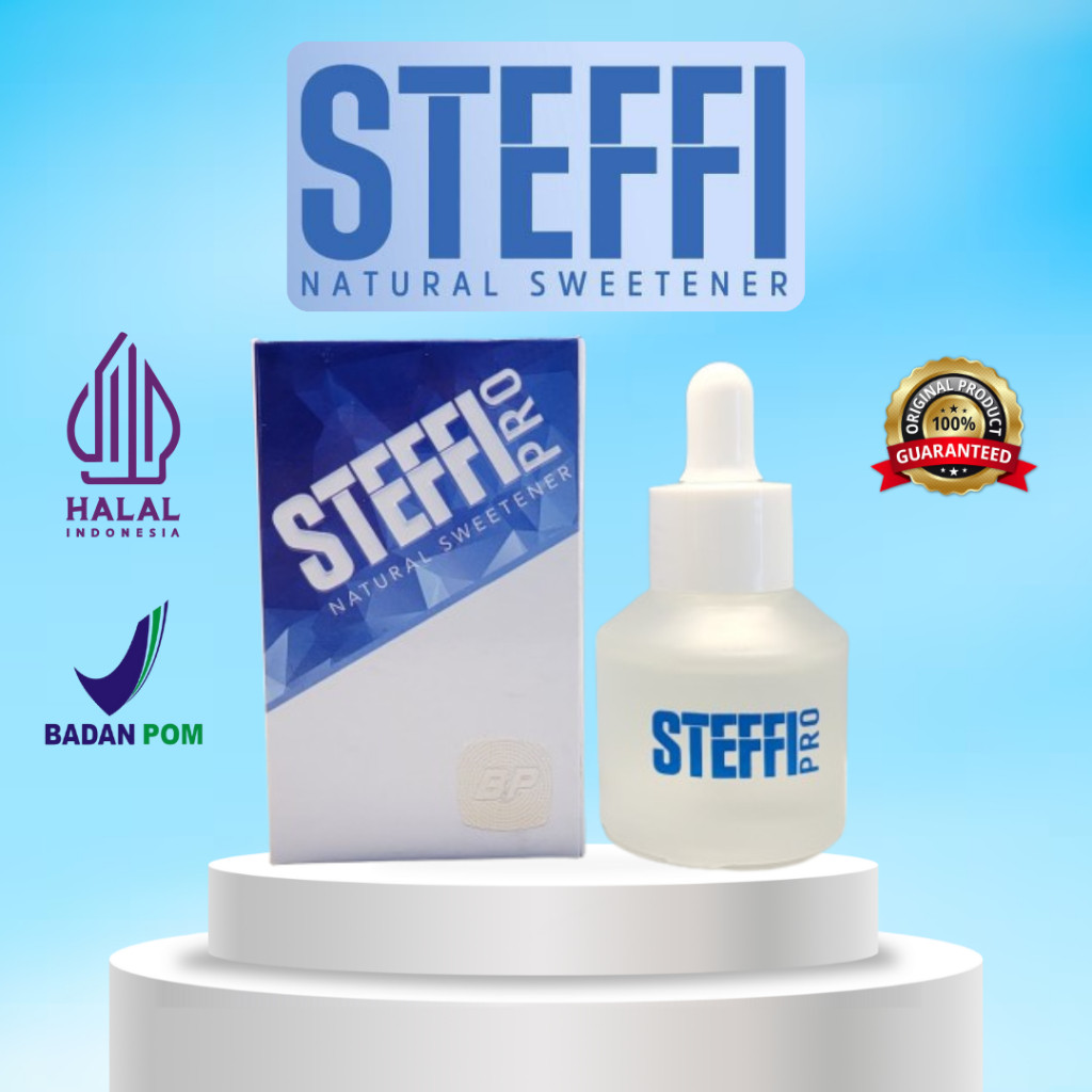 

Steffi Pro 100% Natural Sweetener Dari Daun Stevia Asli Pengganti Gula