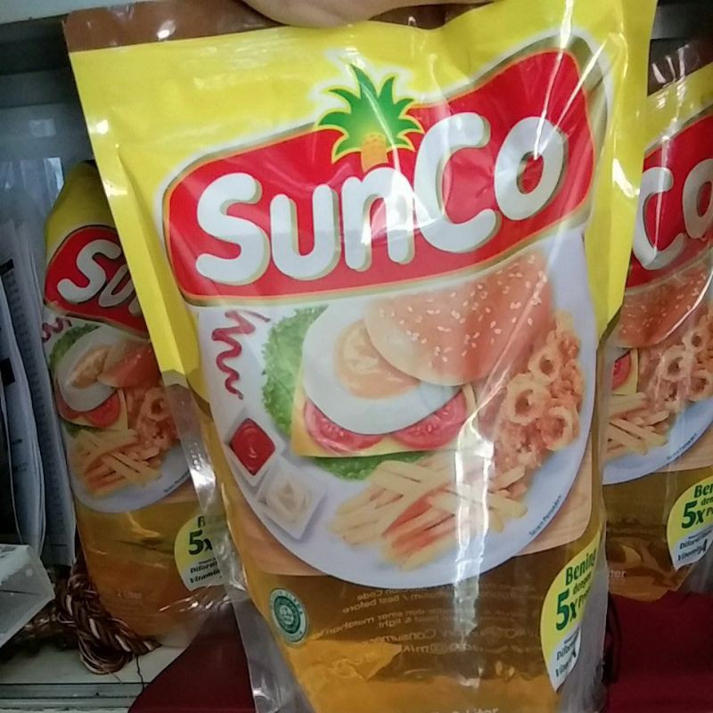 

JAMIN MURAH !!!Jual Minyak Goreng Sunco 2liter Pouch / Minyak Goreng Sunco 2 Liter Promo(BISA LANGSUNG ORDER)