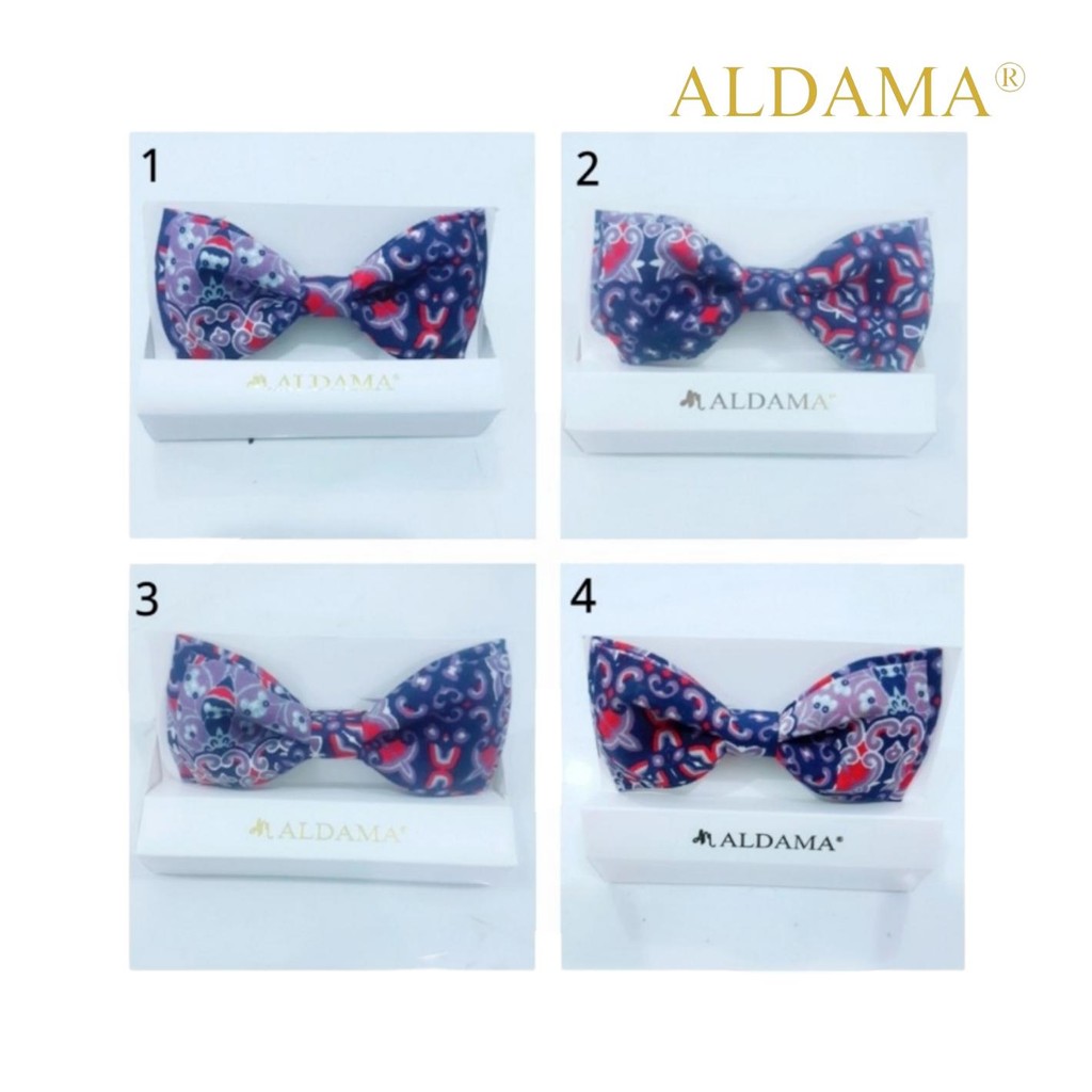 Dasi kupu Dewasa - Batik Ungu