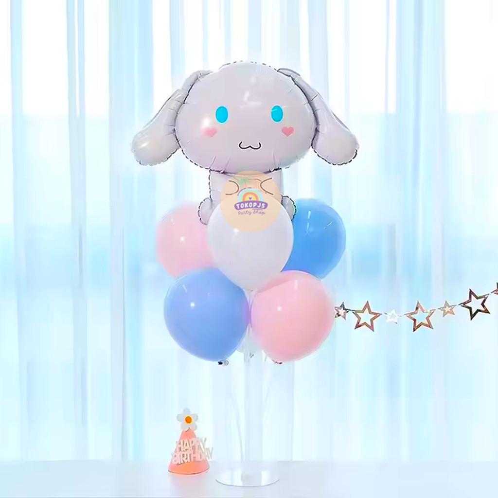 Luxiastore_ Paket Standing Dekorasi Tiang Balon Ulang Tahun Sanrio