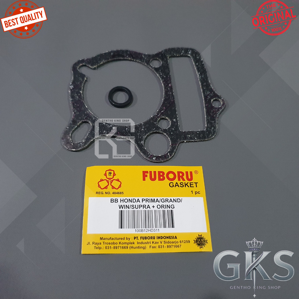 PAKING BLOK BURING PRIMA / GRAND / WIN + ORING PERPAK GASKET BAWAH / KAS FUBORU