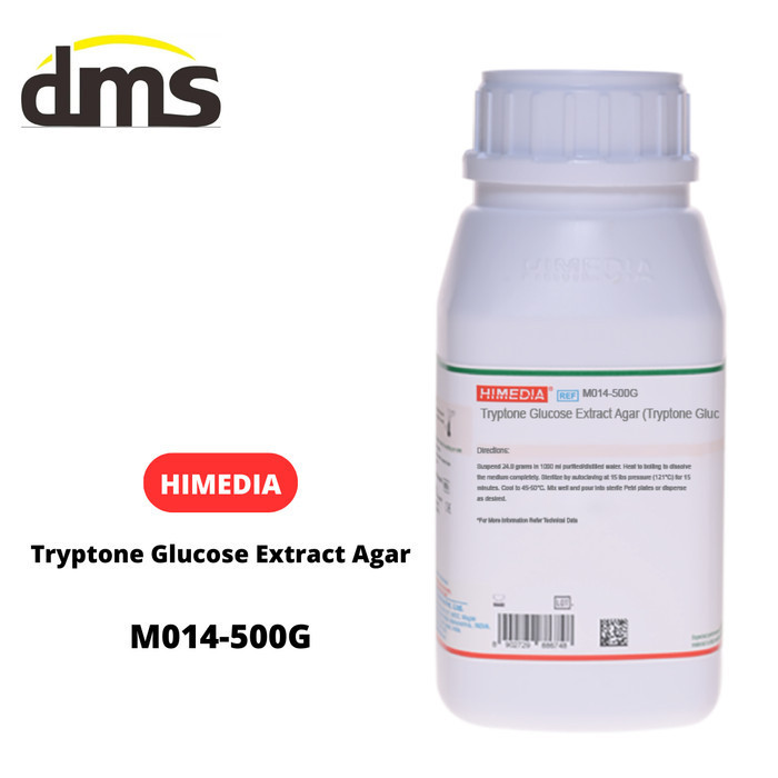 Tryptone Glucose Yeast Extract Agar 100gr Himedia