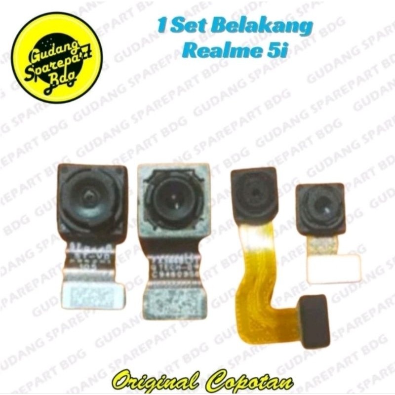 kamera Belakang  Realme 5i 1set Original copotan