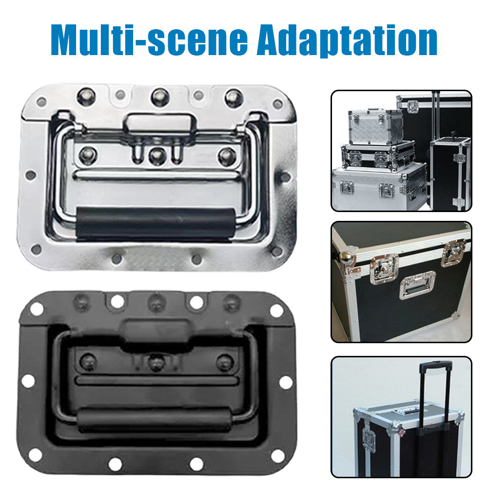 4PCS Handle Hardcase Tanam Box Hardcase/ Handel Box Bobok Hardcase Besi Silver