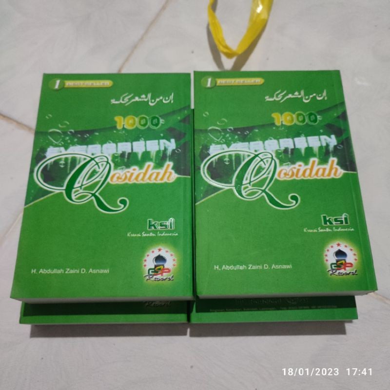 1000 evergreen qosidah sholawat - kumpulan sholawat - buku sholawat