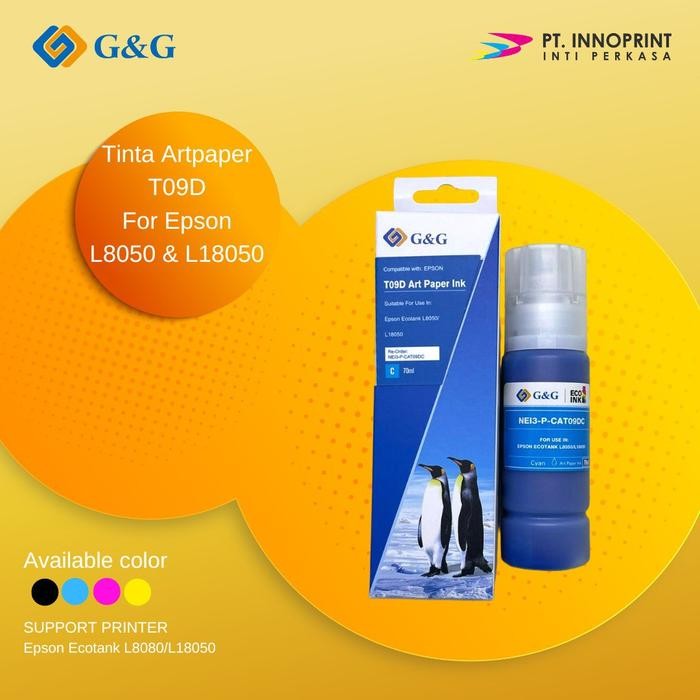 

Tinta Artpaper G&G By INNOPRINT CMYK LC LM - Cyan