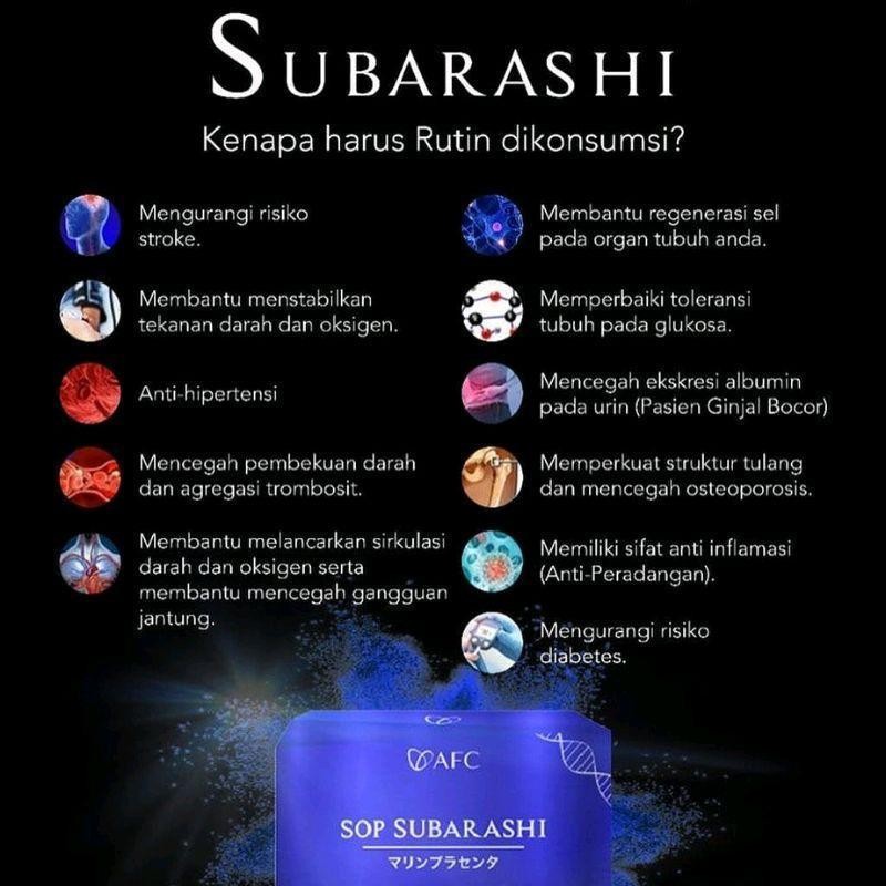 

AFC SOP SUBARASHII ORIGINAL JEPANG 1 BOX