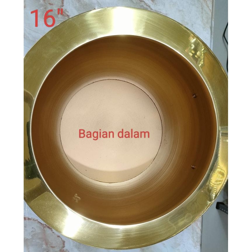 hio lo hiolo kuningan kepala singa 16 " - packing buble