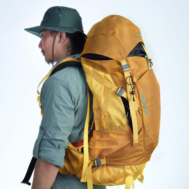 [Harga Hemat] Berkualitas Greenforest Deluna 45L Aero Balance System Free Raincover Tas Gunung  Berg