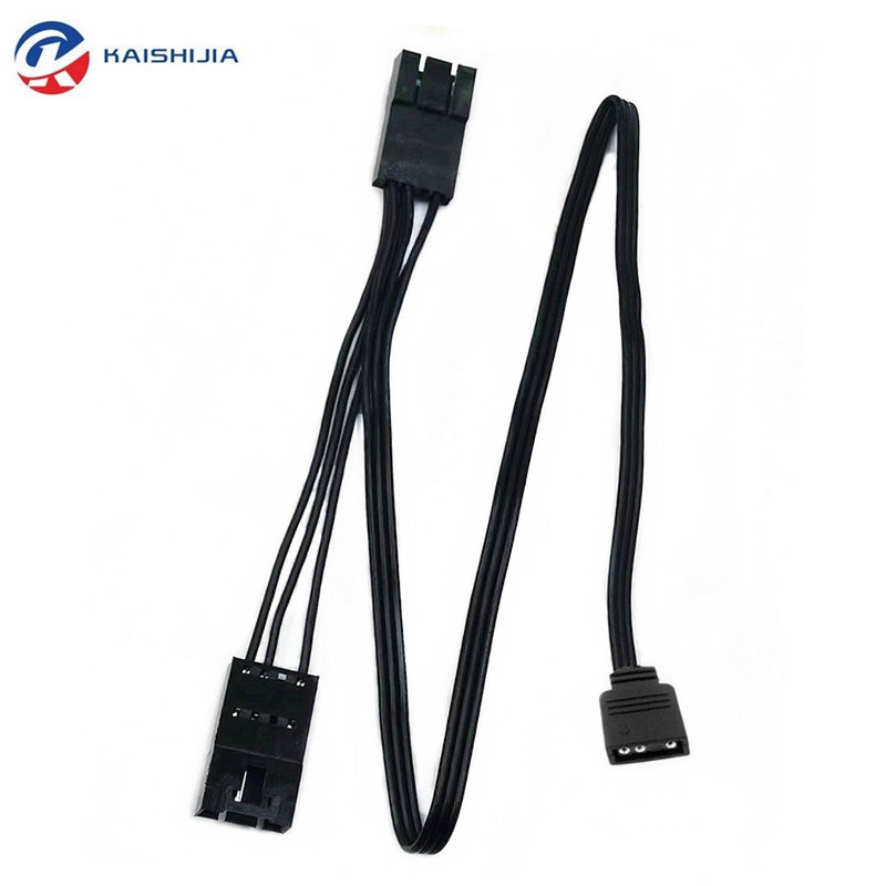 Corsair Fan RGB ARGB Adapter Cable HD LL120 140 QL  3Pin / 4Pin Fan To 5V 3Pin RGB LED Cable