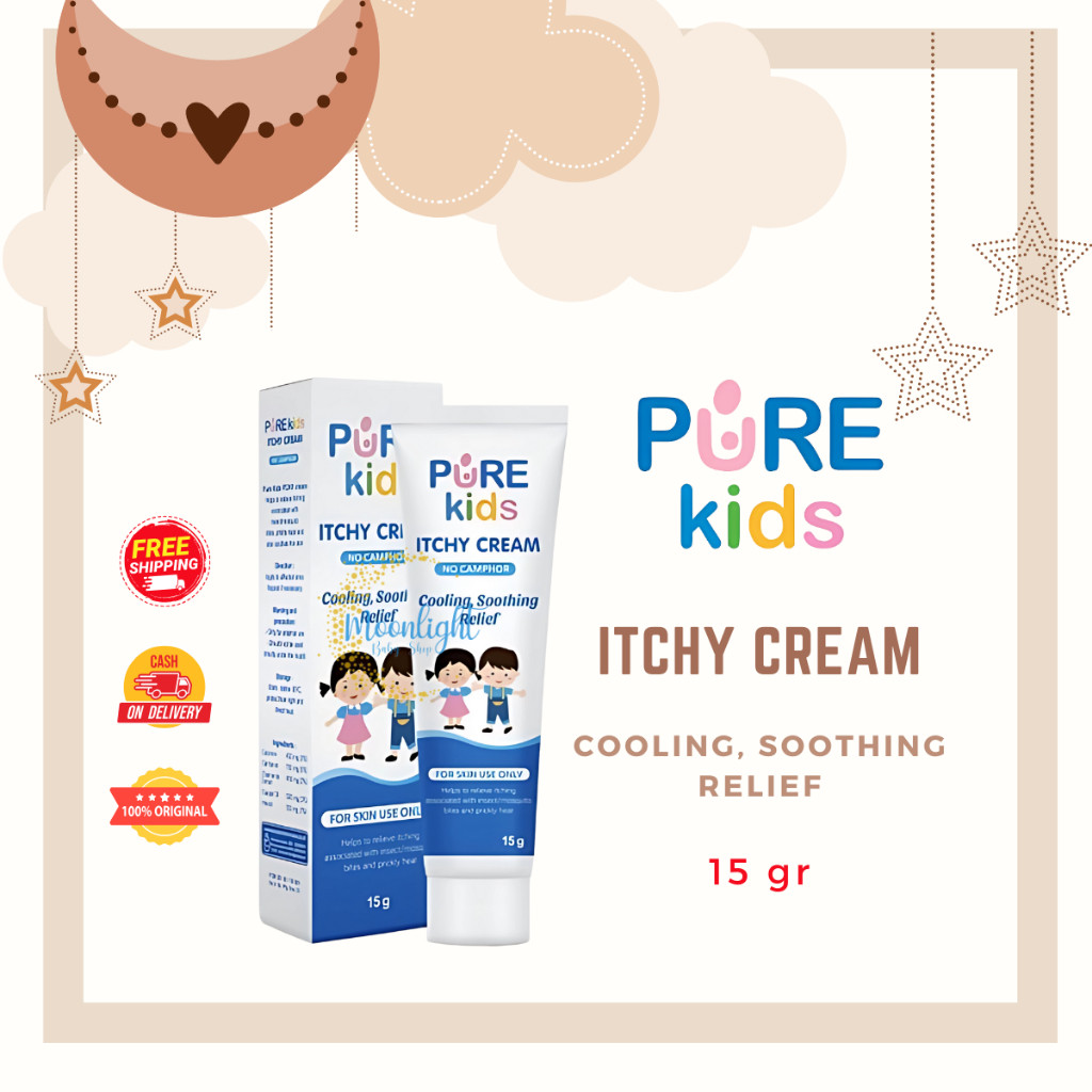 PURE Kids Baby Itchy Cream untuk Krim Gatal