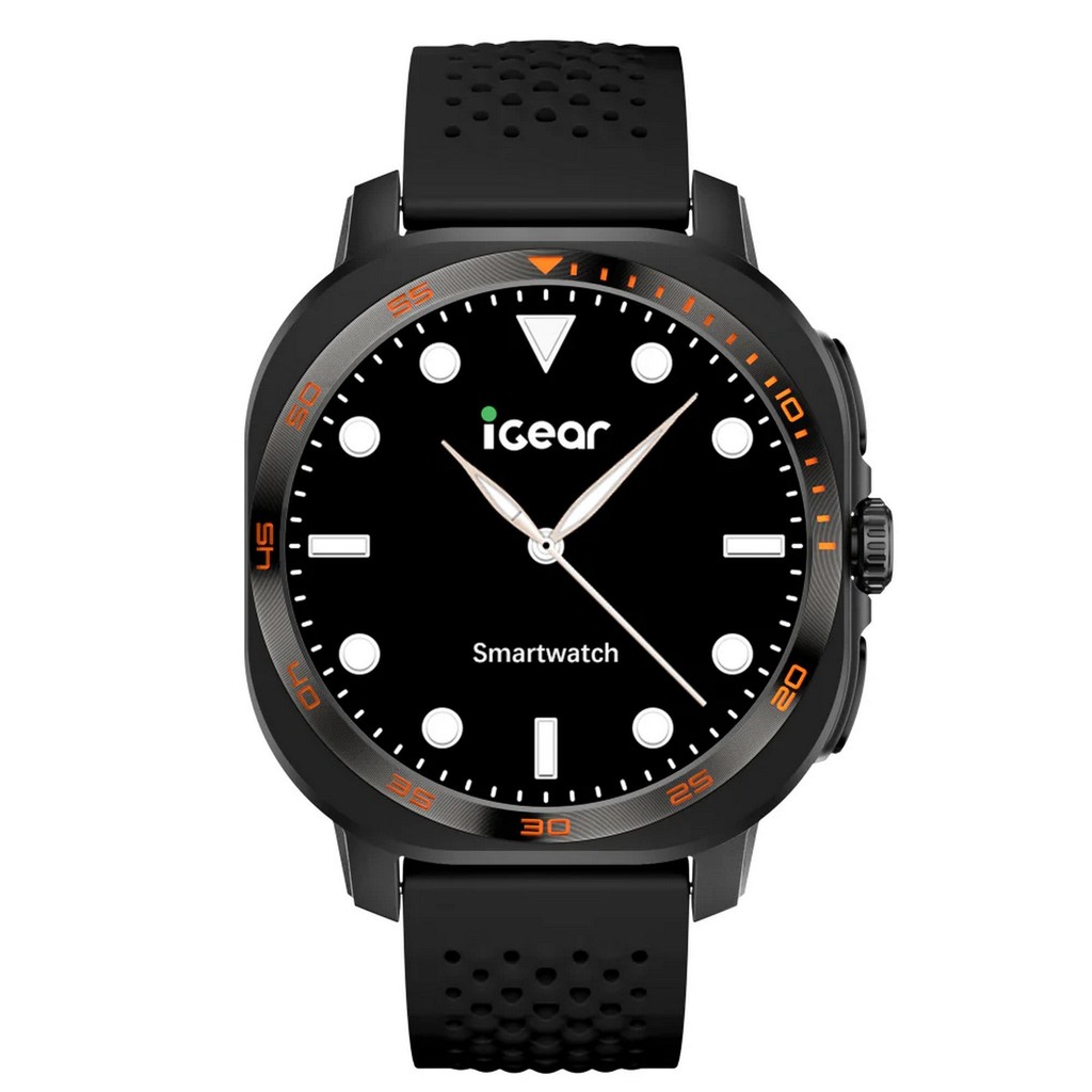 iGear Omni Smart Watch Black IGOM01 - Smartest Life Partner